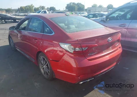 2017 Hyundai Sonata Sport 2.0T z USA, uszkodzony, nr VIN 5NPE34AB6HH508573